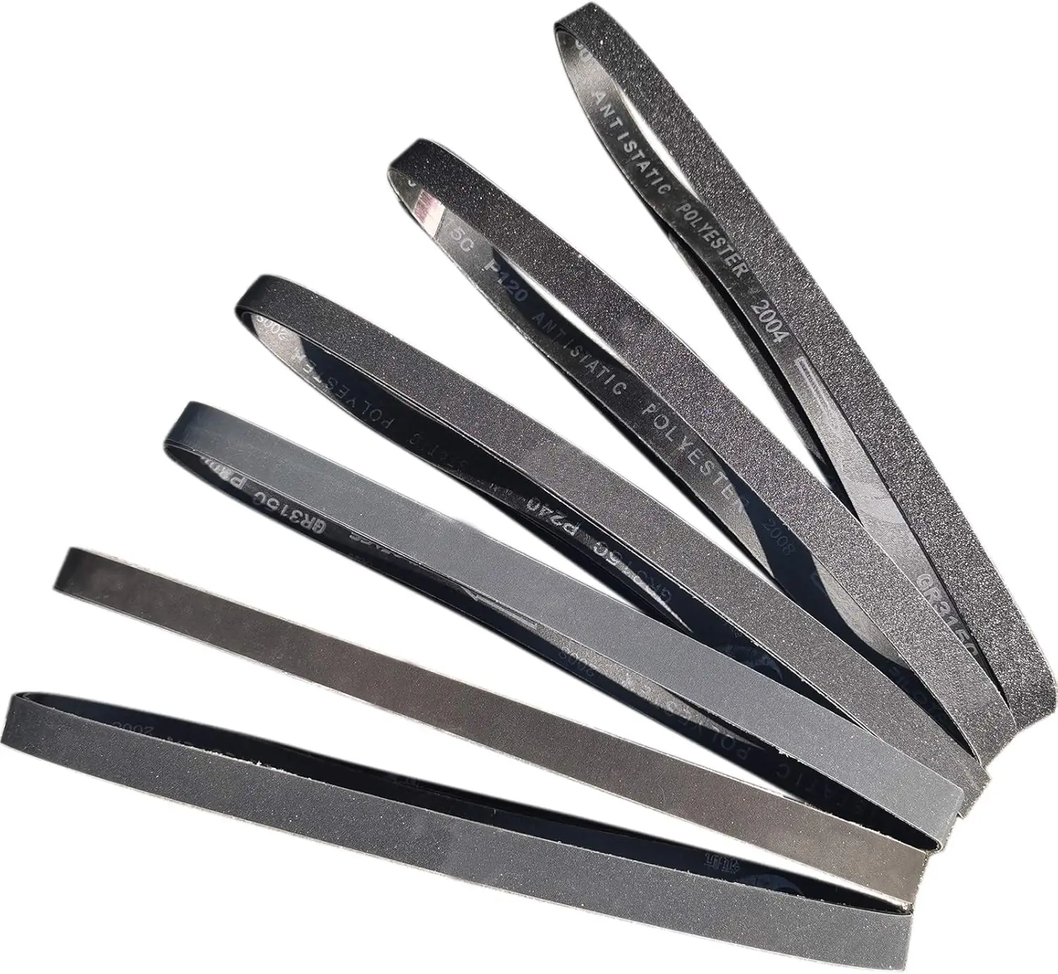 18 PCS 1x42 Inch Silicon Carbide Sanding Belts Assortment 80-1000 Grit for Knife Sharpening and Metalworking
18 PCS 1x42 Inch Silicon Carbide Sanding Belts Assortment 80-1000 Grit for Knife Sharpening and Metalworking