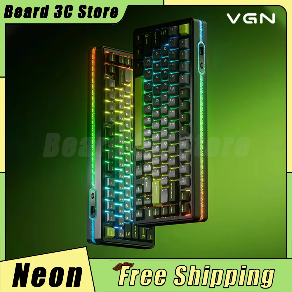 VGN Neon Magnetic Switch Keyboard Tri Mode Wireless Mechanical Keyboard 8000Hz 0.005mmRT Gaming Keyboard Gamer PC Accessories
VGN Neon Magnetic Switch Keyboard Tri Mode Wireless Mechanical Keyboard 8000Hz 0.005mmRT Gaming Keyboard Gamer PC Accessories