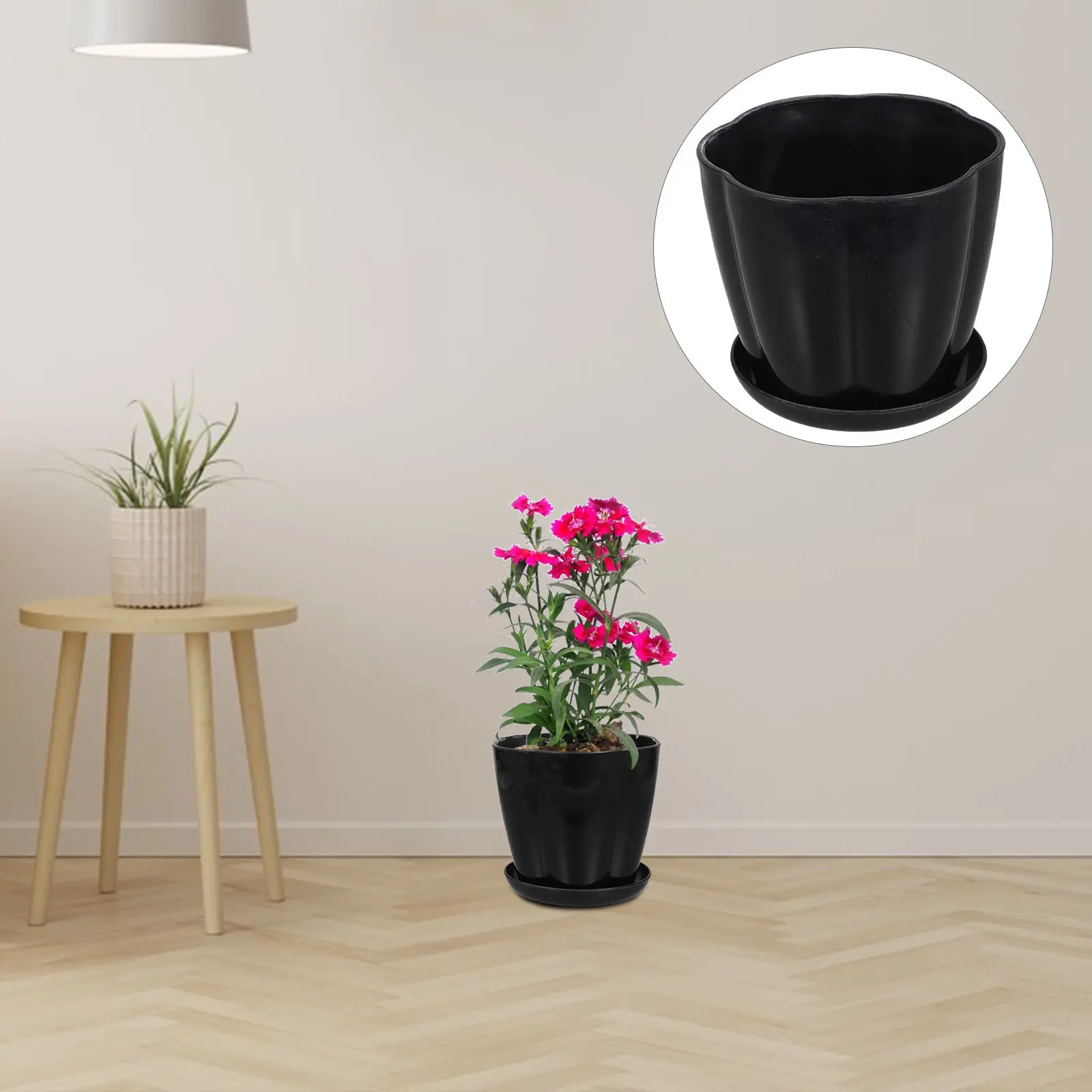 3Sets Premium Plant Fiber Flower Pots with Drainage Holes and Matching Trays for Indoor Outdoor Gardening Succulents Nursery
3Sets Premium Plant Fiber Flower Pots with Drainage Holes and Matching Trays for Indoor Outdoor Gardening Succulents Nursery
