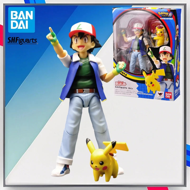 100% оригинал Bandai SH Figuarts SHF Ash Ketchum в наличии, коллекция аниме, фигурки, модель игрушки, фигурка, подарки из ПВХ
100% оригинал Bandai SH Figuarts SHF Ash Ketchum в наличии, коллекция аниме, фигурки, модель игрушки, фигурка, подарки из ПВХ