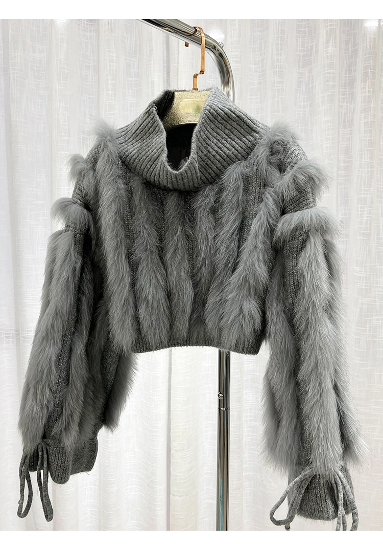2022 Autumn Winter Korean Style Women's Brand New Designer High Quality Fox Fur Loose Sweater C575
2022 Autumn Winter Korean Style Women's Brand New Designer High Quality Fox Fur Loose Sweater C575