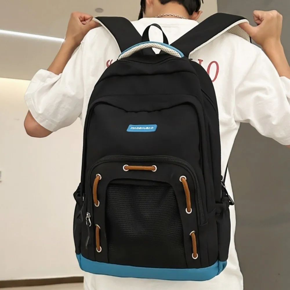 Fashion Large Capacity Casual Backpack Adjustable Straps Multiple Pockets Student Backpack Nylon Computer Backpack Men and Women
Fashion Large Capacity Casual Backpack Adjustable Straps Multiple Pockets Student Backpack Nylon Computer Backpack Men and Women