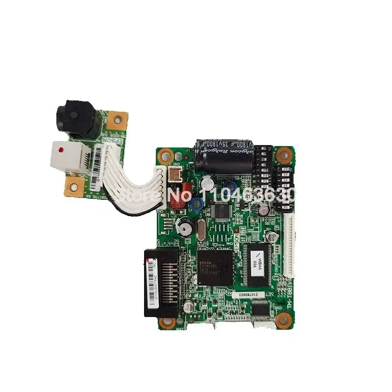 Оригинальная материнская плата TM-T88IV для деталей принтера Epson TM88IV TM81, основная логическая плата в сборе с платой адаптера питания
Оригинальная материнская плата TM-T88IV для деталей принтера Epson TM88IV TM81, основная логическая плата в сборе с платой адаптера питания