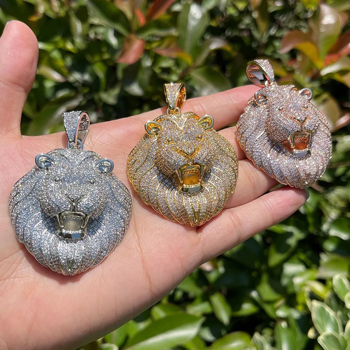 Lion Head Pendant Full Zircon Hiphop Necklace Fashion Rock Rapper Style Jewelry Cuban Chain Ice Out Bling Personalized Gift
Lion Head Pendant Full Zircon Hiphop Necklace Fashion Rock Rapper Style Jewelry Cuban Chain Ice Out Bling Personalized Gift
