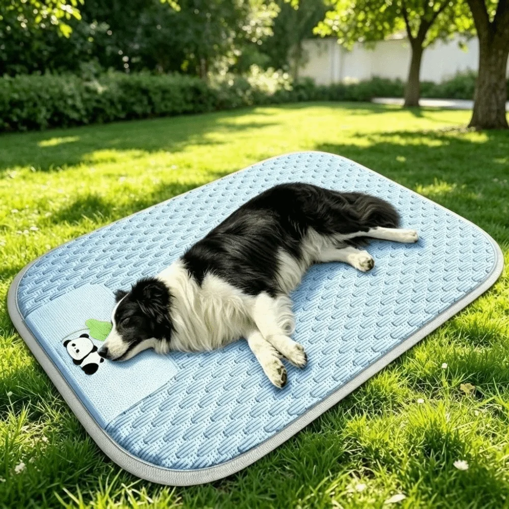 Pet Accessories Breathable Dog Cool Mat Anti-slip Soft Pet Cooling Pad Large Space Comfortable Pet Rest Cushion Kennel
Pet Accessories Breathable Dog Cool Mat Anti-slip Soft Pet Cooling Pad Large Space Comfortable Pet Rest Cushion Kennel