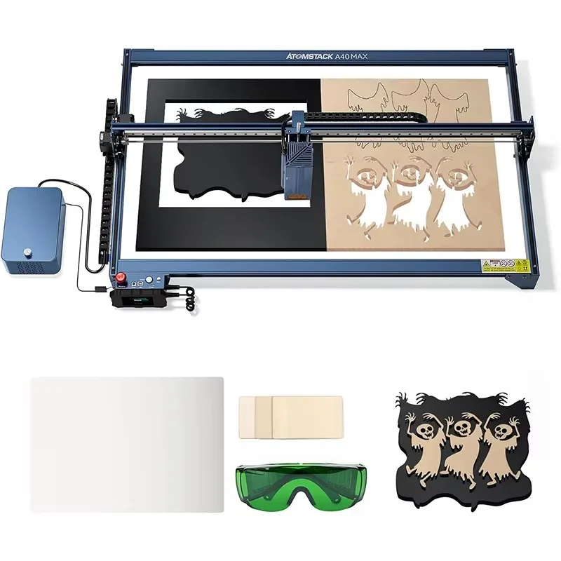 Atomstack A40 X40 S40 Max 210W La ser Engraving Machine With Air Support 800x400mm Large Areas 24W/48W Engraver Cutter
Atomstack A40 X40 S40 Max 210W La ser Engraving Machine With Air Support 800x400mm Large Areas 24W/48W Engraver Cutter