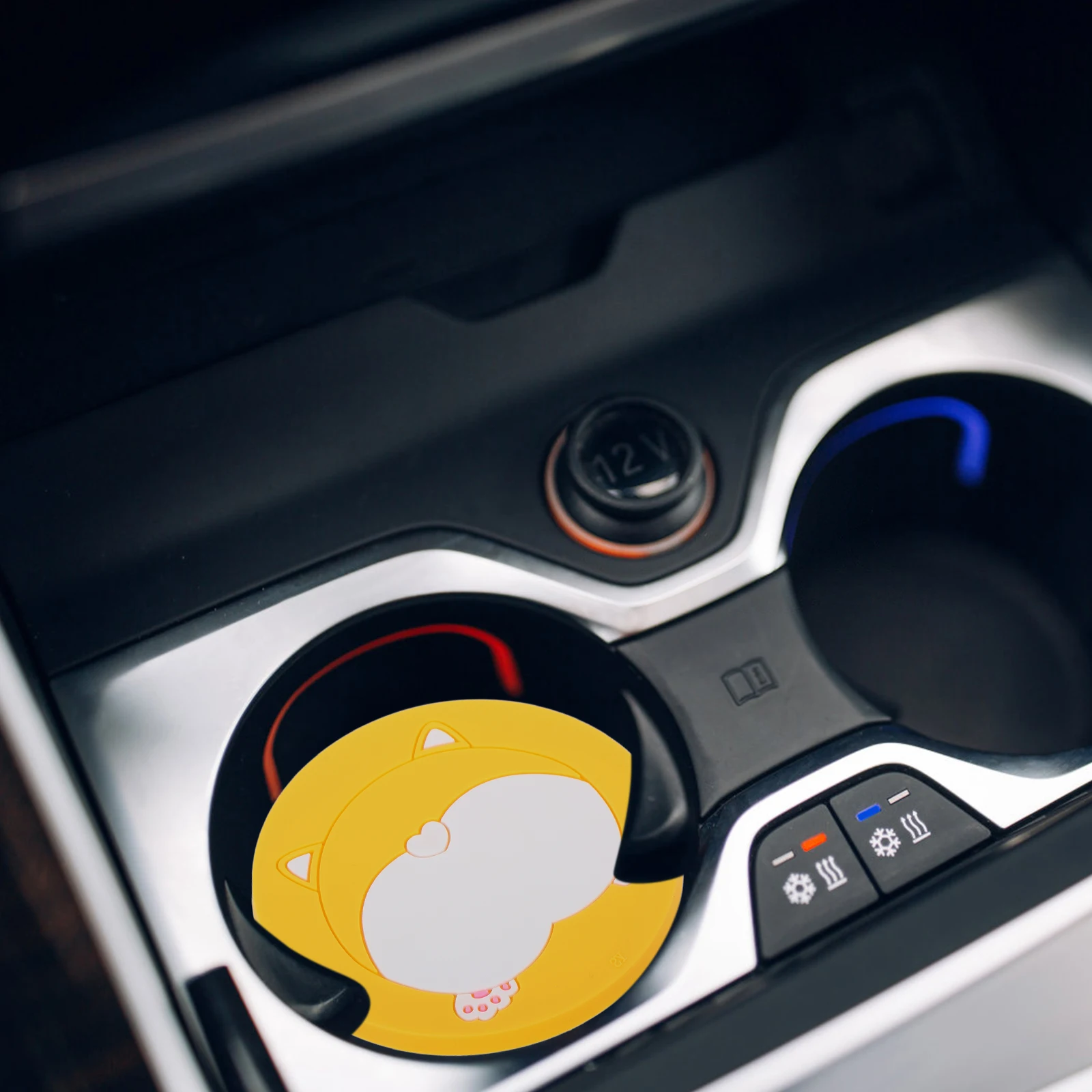 2Pcs Car Cup Holder Coasters Cartoon Design Non-Slip Round Cup Mats Universal Fit Stylish Car Interior Protectors
2Pcs Car Cup Holder Coasters Cartoon Design Non-Slip Round Cup Mats Universal Fit Stylish Car Interior Protectors