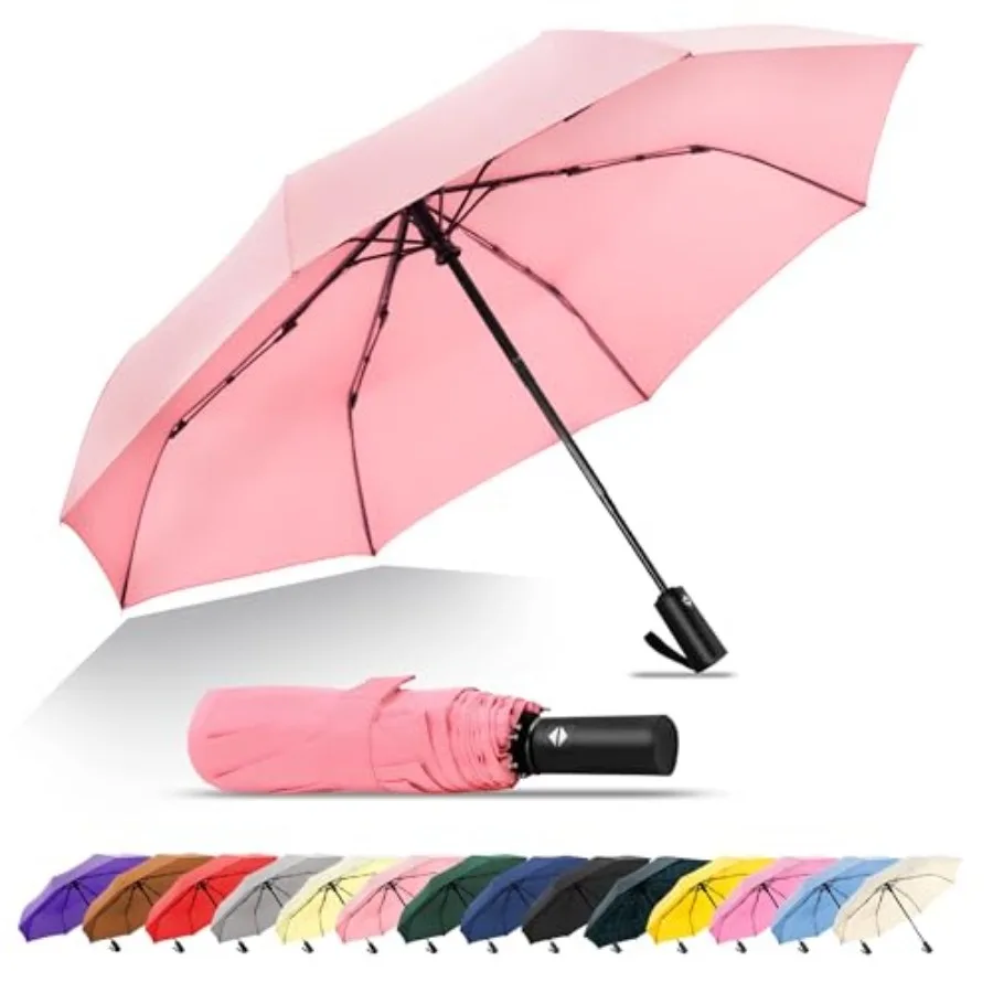 SoulRain Travel Umbrella - Compact Umbrella for Rain - Perfect Large Auto Folding Umbrella - Ideal Car umbrella, Small umbrella
SoulRain Travel Umbrella - Compact Umbrella for Rain - Perfect Large Auto Folding Umbrella - Ideal Car umbrella, Small umbrella