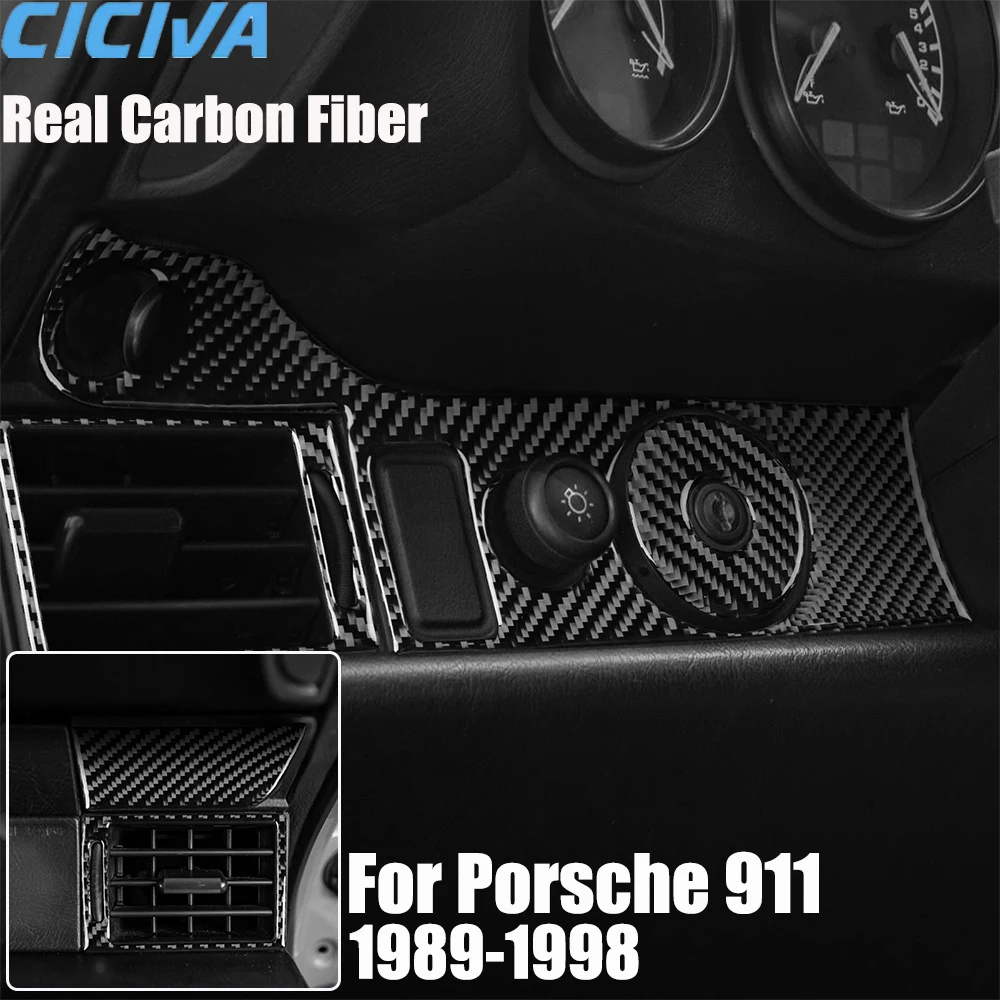 Real Carbon Fiber Car Accessories Dashboard Set Trim Cover Soft Sticker for Porsche 911 964 1989-1994 993 1994-1989
Real Carbon Fiber Car Accessories Dashboard Set Trim Cover Soft Sticker for Porsche 911 964 1989-1994 993 1994-1989
