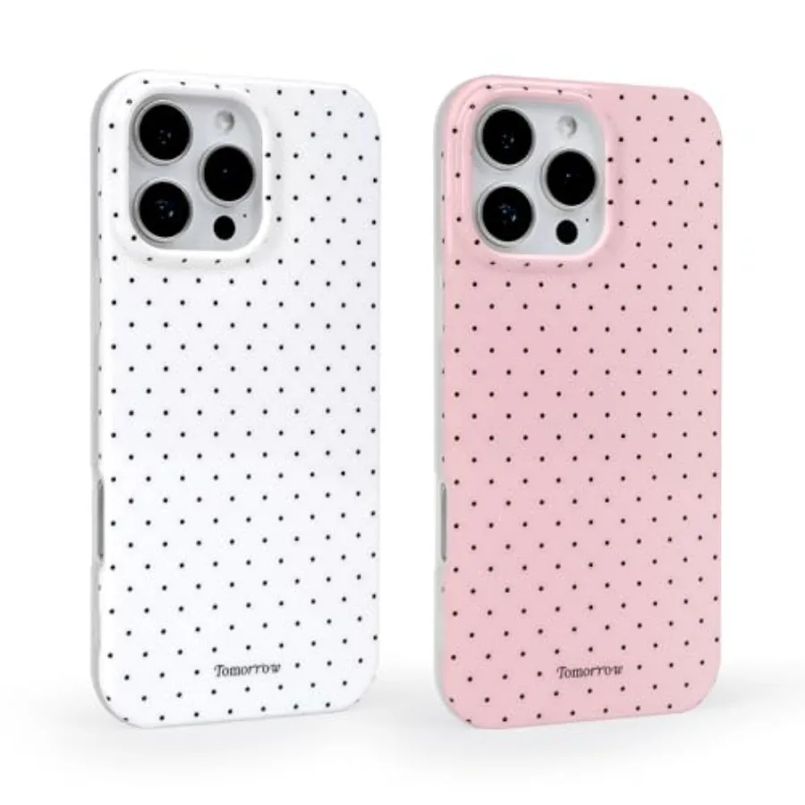 2 Pack for iPhone 15 Case with Cute Fashion Polka Dot Phone Case Soft TPU Slim Shockproof Phone Cover for Women Girls White+Pin
2 Pack for iPhone 15 Case with Cute Fashion Polka Dot Phone Case Soft TPU Slim Shockproof Phone Cover for Women Girls White+Pin