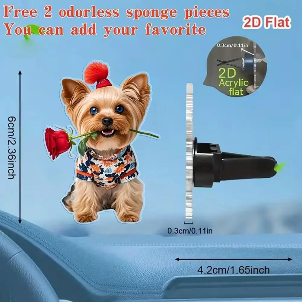 Cute Dog Car Air Vent Decoration, Acrylic Flat Car Car Gift Vent Highland Clip,Funny Shiba Interior Inu/West Accessory, Nov W3V7
Cute Dog Car Air Vent Decoration, Acrylic Flat Car Car Gift Vent Highland Clip,Funny Shiba Interior Inu/West Accessory, Nov W3V7