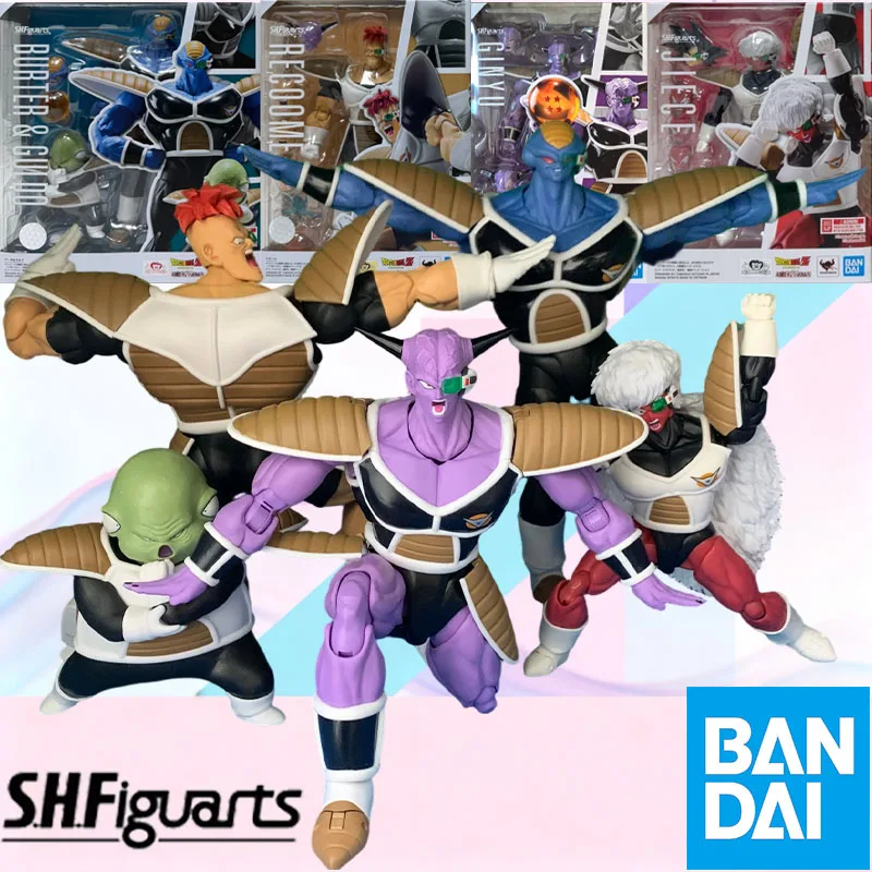 BANDAI S.H.Figuarts Dragon Ball Z Captain Ginyu JIECE RECOOME BURTER GULDO Action Figure with Interchangeable Heads Hands
BANDAI S.H.Figuarts Dragon Ball Z Captain Ginyu JIECE RECOOME BURTER GULDO Action Figure with Interchangeable Heads Hands