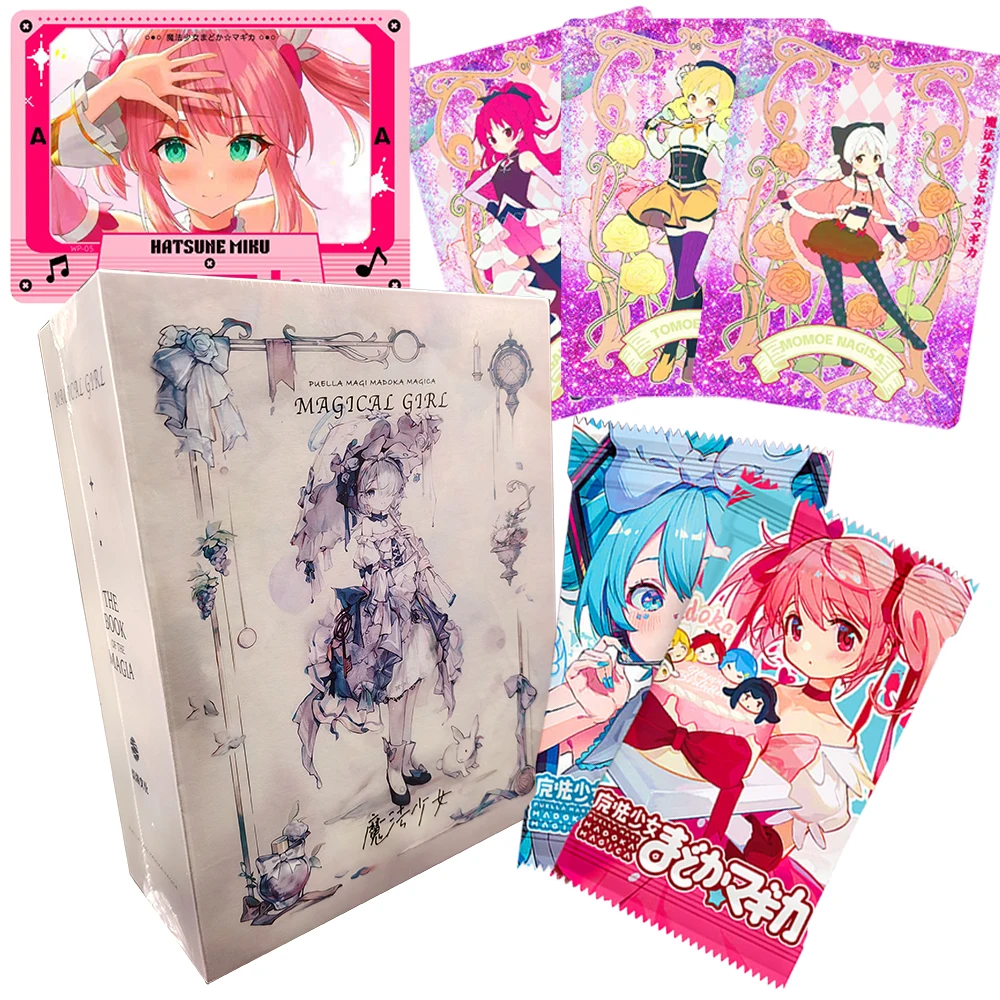 Magic Girl Classic Anime IP Goddess Collection Card Christmas Exquisite Gifts Creative Gold Coin Book Cards Desktop Funny Toys
Magic Girl Classic Anime IP Goddess Collection Card Christmas Exquisite Gifts Creative Gold Coin Book Cards Desktop Funny Toys