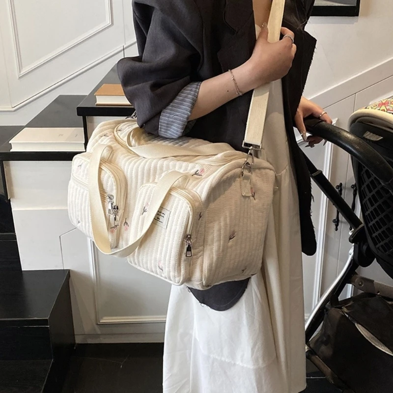 Portable Mummy Bag Large Capacity for Baby Necessities Fashionable Travel Carrying Case Organiser Handbag
Portable Mummy Bag Large Capacity for Baby Necessities Fashionable Travel Carrying Case Organiser Handbag