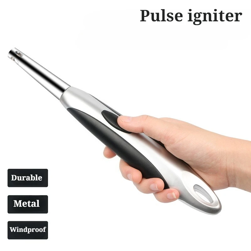 Metal Kitchen Pulse Igniter Gas Stove Lighter Outdoor Barbecue Camping Long Handle Windproof Ignition Stick Electronic Igniter
Metal Kitchen Pulse Igniter Gas Stove Lighter Outdoor Barbecue Camping Long Handle Windproof Ignition Stick Electronic Igniter