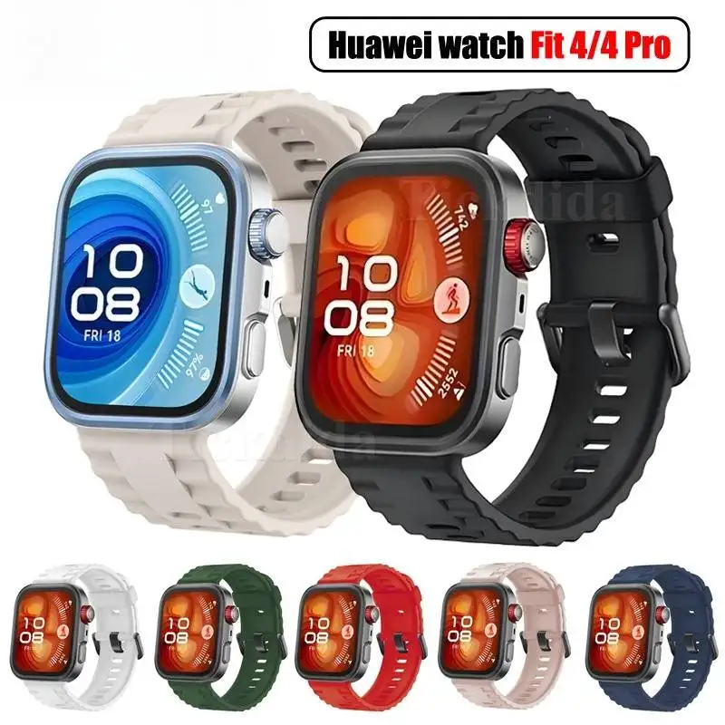 Силиконовый ремешок для часов Huawei Watch Fit 4 Pro, сменный спортивный ремешок Correa для часов Huawei Watch Fit 4 3, ремешок
Силиконовый ремешок для часов Huawei Watch Fit 4 Pro, сменный спортивный ремешок Correa для часов Huawei Watch Fit 4 3, ремешок