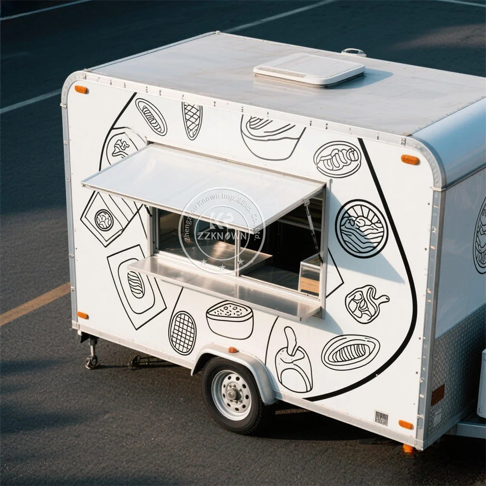 Customized Food Truck Mobile Catering Trailer Outdoor Mobile Beer Ice Cream Coffee Cart Food Trailer With Fully Equipped
Customized Food Truck Mobile Catering Trailer Outdoor Mobile Beer Ice Cream Coffee Cart Food Trailer With Fully Equipped