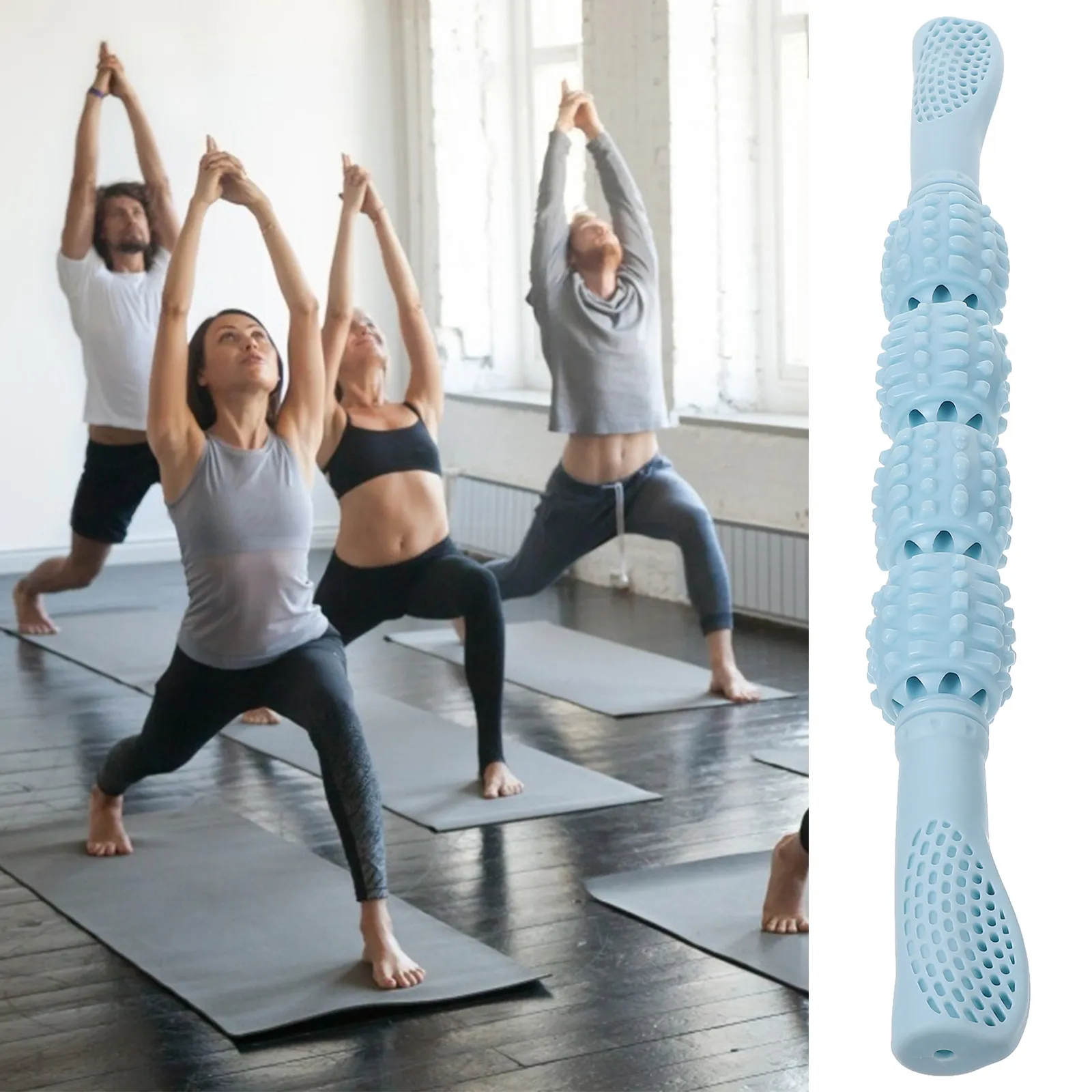 Household Gym Leg Massage Stick Premium Muscle Massage Roller for Back Neck Shoulder Pain Relief Yoga Exercise Fitness
Household Gym Leg Massage Stick Premium Muscle Massage Roller for Back Neck Shoulder Pain Relief Yoga Exercise Fitness