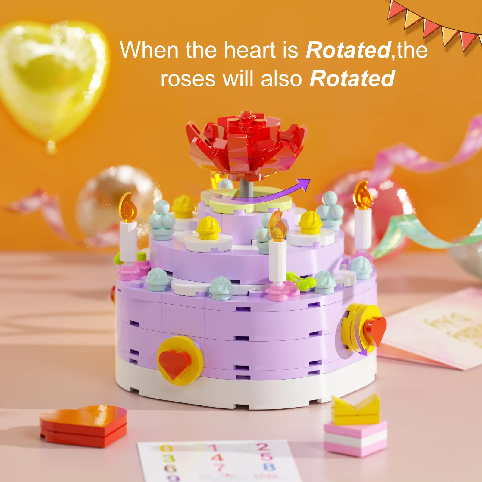Creative Cake Shape Decor Toy Birthday Party Building Blocks Set Toys Hobbies for kids Beauty Girls Gift ornament miniature
Creative Cake Shape Decor Toy Birthday Party Building Blocks Set Toys Hobbies for kids Beauty Girls Gift ornament miniature