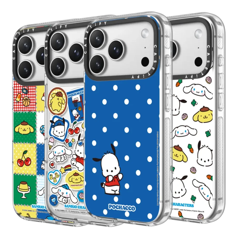 CASETiFY Sanrio Magnetic Drop-Proof Phone Case, Full Coverage Air Cushion Protective Cover for iPhone13 14 15 17 16 Air Pro Max
CASETiFY Sanrio Magnetic Drop-Proof Phone Case, Full Coverage Air Cushion Protective Cover for iPhone13 14 15 17 16 Air Pro Max