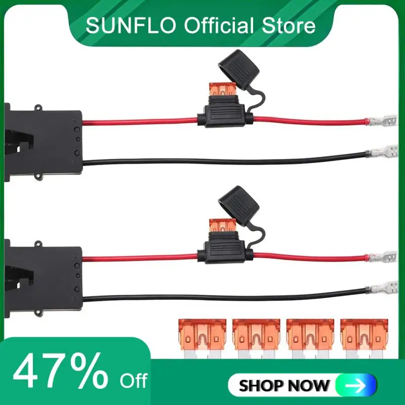 SUNFLO 2 шт. сменный жгут проводов адаптера питания 12 В с предохранителем 6 шт., жгут проводов батареи 12 В для игрушек
SUNFLO 2 шт. сменный жгут проводов адаптера питания 12 В с предохранителем 6 шт., жгут проводов батареи 12 В для игрушек