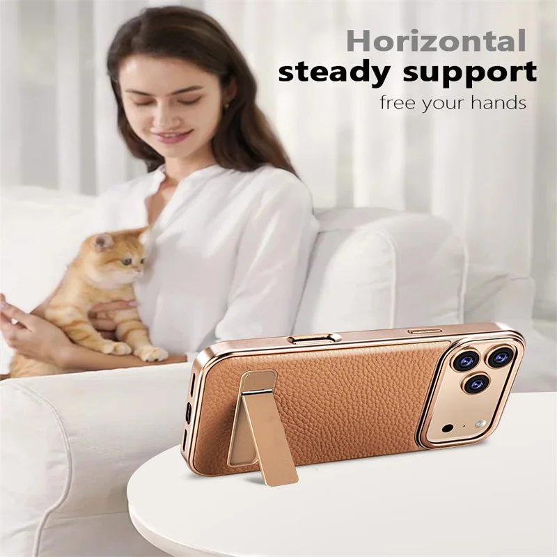 Leather-Texture Magnetic Case with Adjustable Stand – TPU+PC Body, Strong Magnetic Hold, MagSafe & Wireless Charging Support
Leather-Texture Magnetic Case with Adjustable Stand – TPU+PC Body, Strong Magnetic Hold, MagSafe & Wireless Charging Support