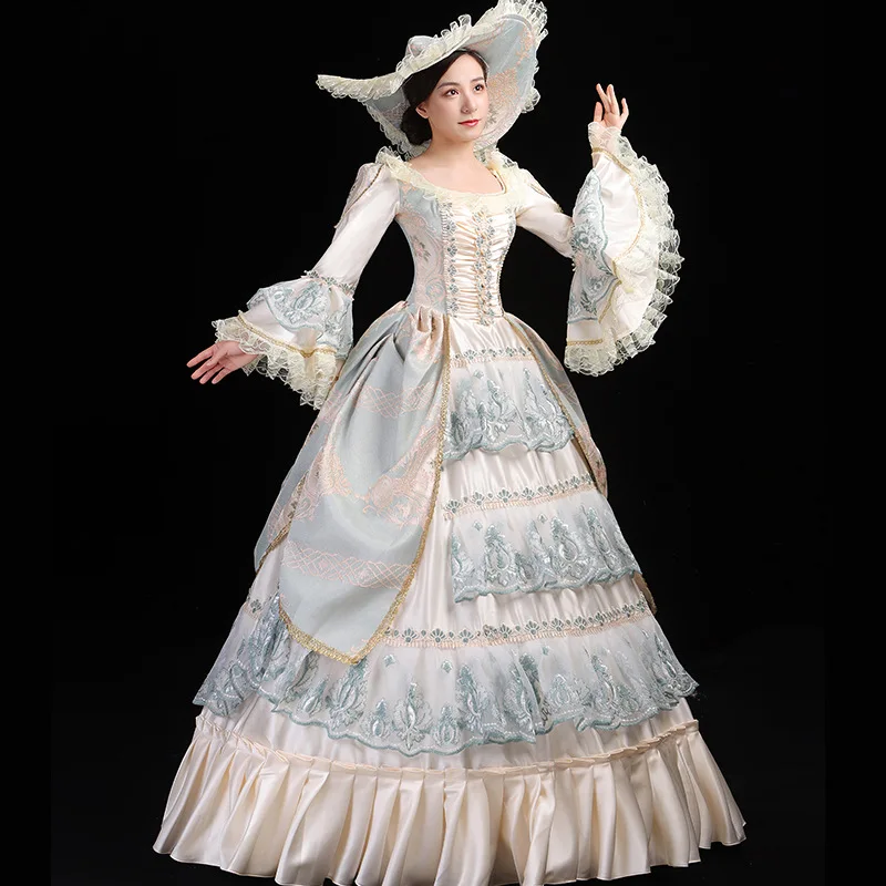 European Court European Classical Dress Performance Stage Photography Birthday Party Girl Vestidos De Fiesta Elegante Diseñador
European Court European Classical Dress Performance Stage Photography Birthday Party Girl Vestidos De Fiesta Elegante Diseñador