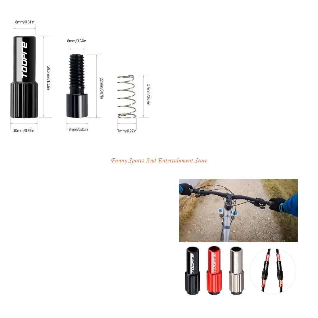 C4DE 5Pcs Bike Cable Adjuster, Bike Brake Cable Shifter Connector Cable Adjusters Set
C4DE 5Pcs Bike Cable Adjuster, Bike Brake Cable Shifter Connector Cable Adjusters Set