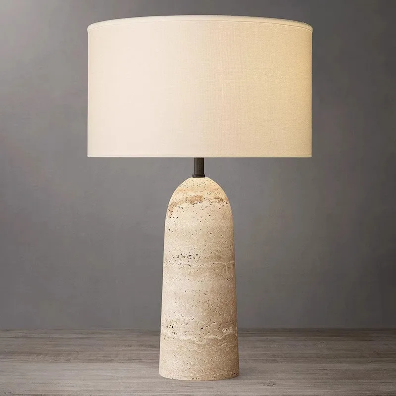 100% Natural Marble Table Lamp, Mid-Century Wabi Sabi for Villa & Hotel
100% Natural Marble Table Lamp, Mid-Century Wabi Sabi for Villa & Hotel