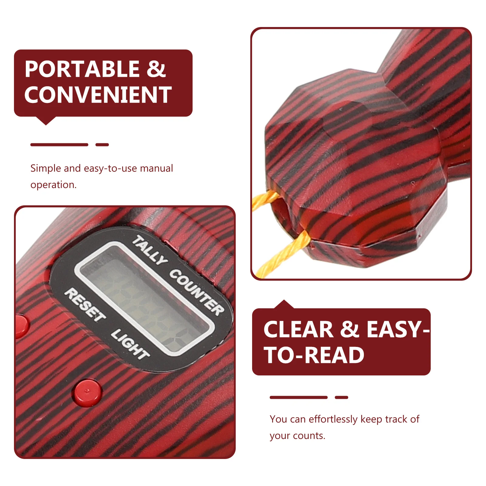 Electric Screen Handheld Digital Bead Convenient Beads Portable Rotating Digital Counter Small Bead Counter For Prayer Chanting
Electric Screen Handheld Digital Bead Convenient Beads Portable Rotating Digital Counter Small Bead Counter For Prayer Chanting