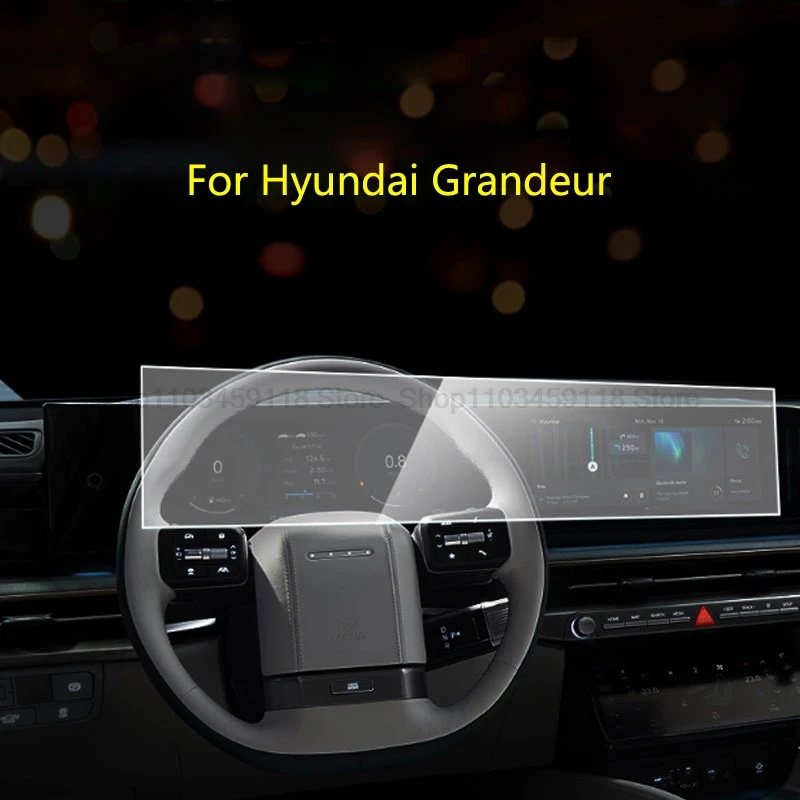 tpu screen protector film For Hyundai Grandeur 2023 2024 Car radio GPS Navigation Central control Interior accessories 
tpu screen protector film For Hyundai Grandeur 2023 2024 Car radio GPS Navigation Central control Interior accessories