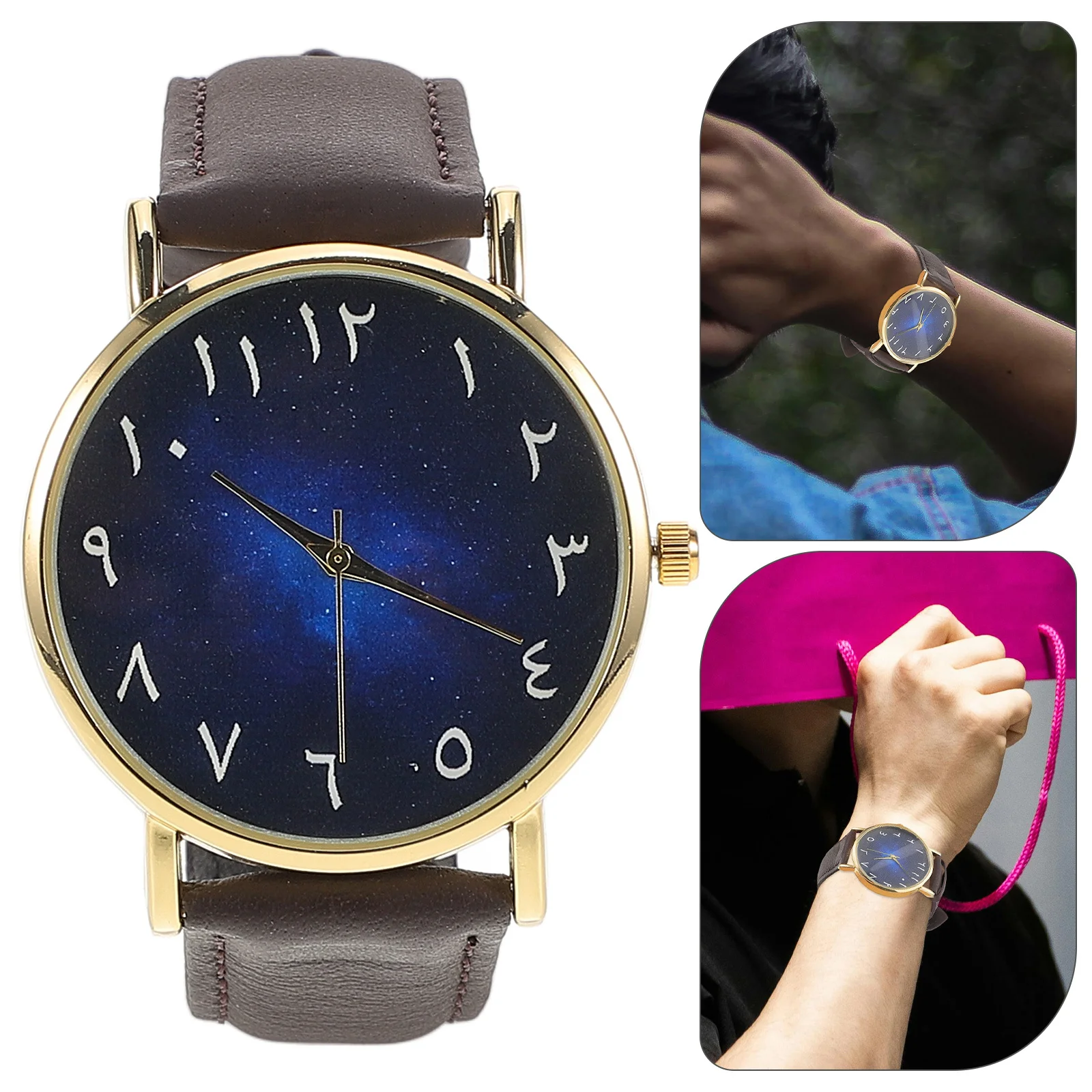 Sophisticated Dial Wrist Watch Perfect Workmanship Good Experience Various Occasions Adult Watch Arabic Numerals
Sophisticated Dial Wrist Watch Perfect Workmanship Good Experience Various Occasions Adult Watch Arabic Numerals