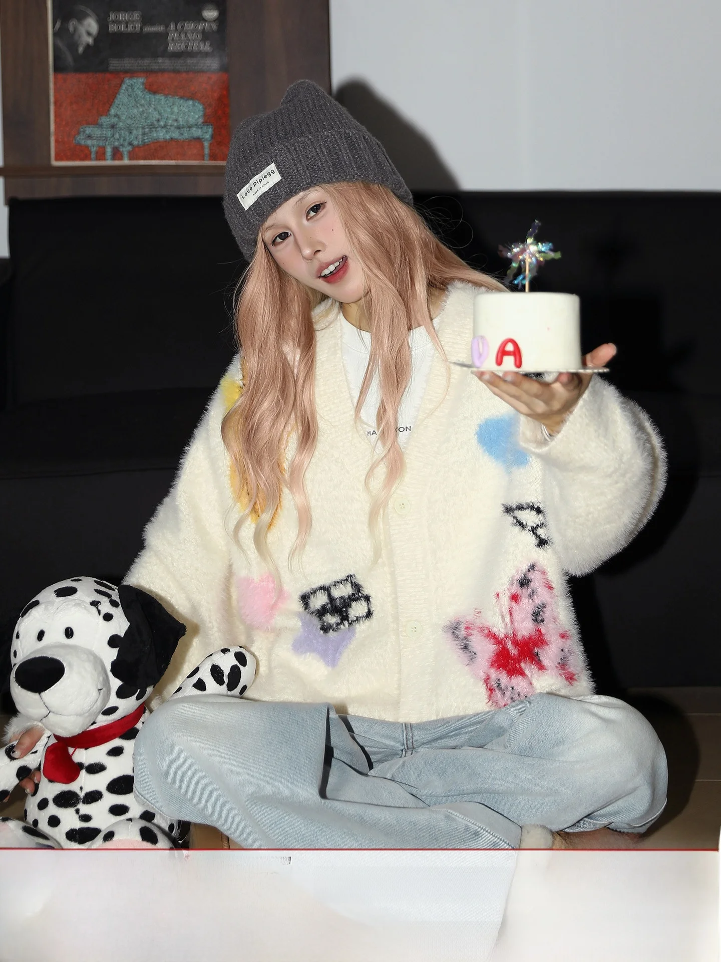 Американский вязаный кардиган V-образной формы для женщин, осенне-зимний, маленький размер, вязаный топ Manyston
Американский вязаный кардиган V-образной формы для женщин, осенне-зимний, маленький размер, вязаный топ Manyston