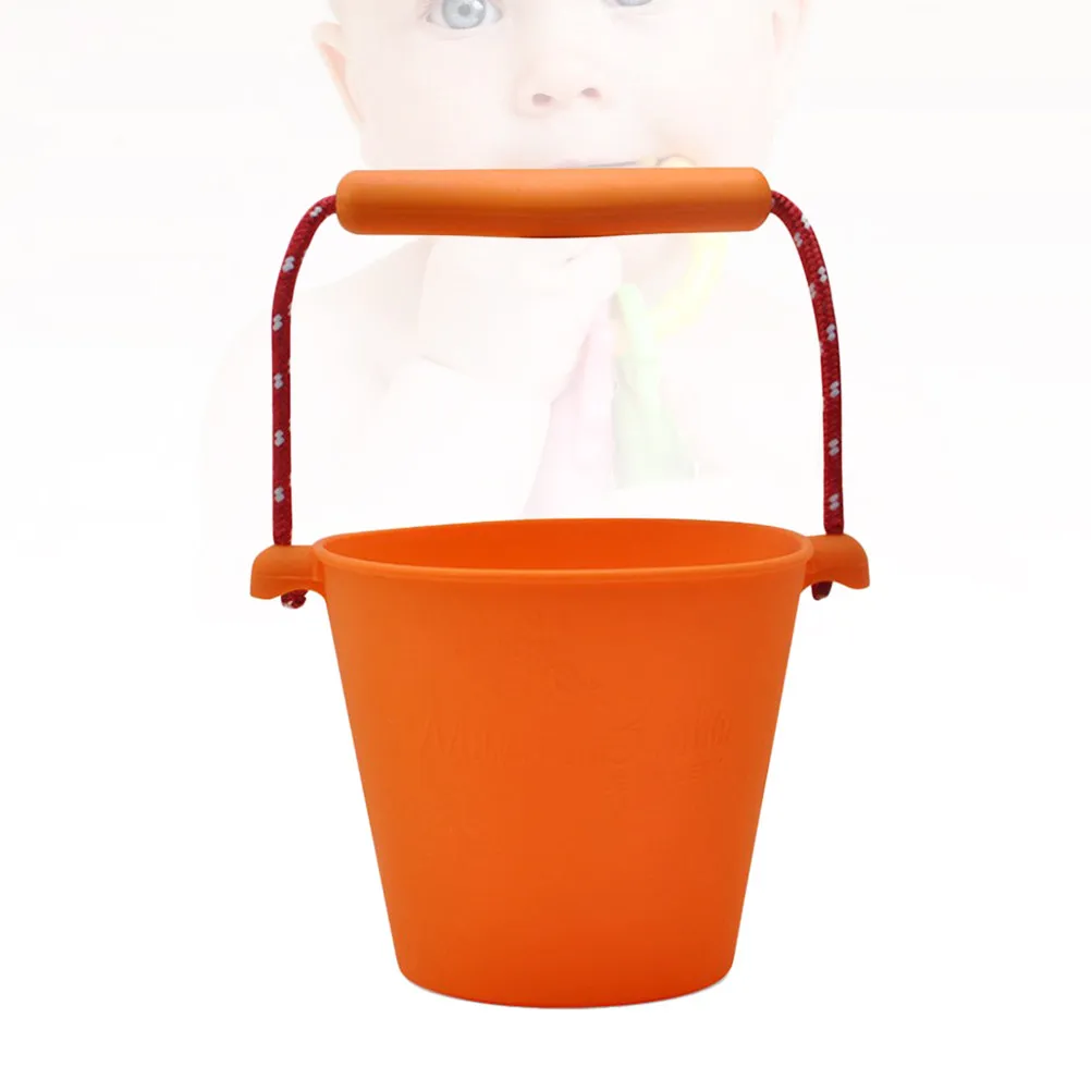 Portable Collapsible Silicone Water Bucket Orange Foldable Outdoor Beach Bath Children Play Camping Fishing Hiking Picnic
Portable Collapsible Silicone Water Bucket Orange Foldable Outdoor Beach Bath Children Play Camping Fishing Hiking Picnic