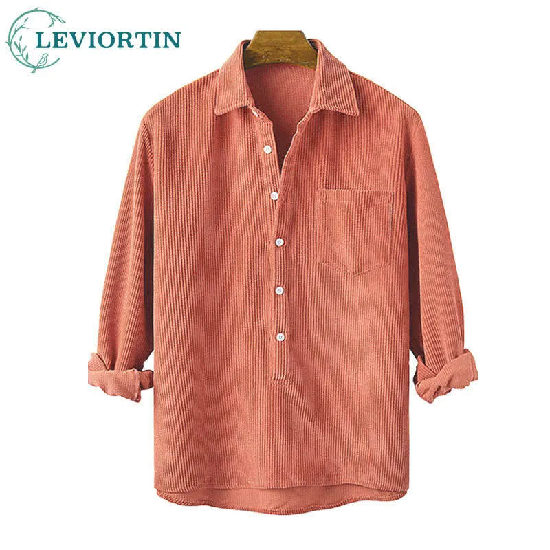 2025 Spring and Autumn European and American Men's Casual Striped Collar Versatile Loose Fashion Solid Color Long Sleeve Shirt
2025 Spring and Autumn European and American Men's Casual Striped Collar Versatile Loose Fashion Solid Color Long Sleeve Shirt