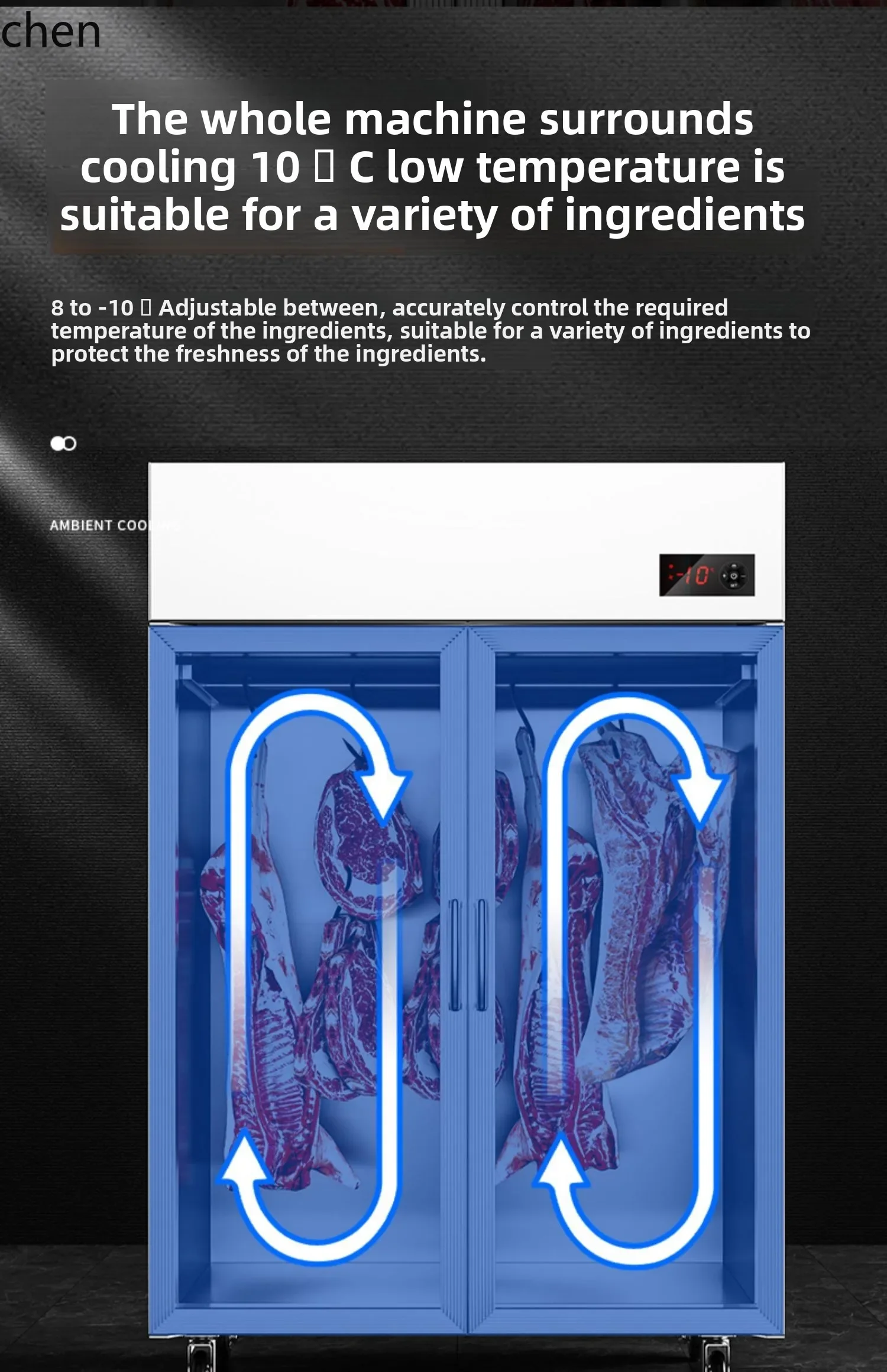 HTT commercial beef and mutton preservation display refrigerated fresh meat freezer vertical frozen display cabinet
HTT commercial beef and mutton preservation display refrigerated fresh meat freezer vertical frozen display cabinet