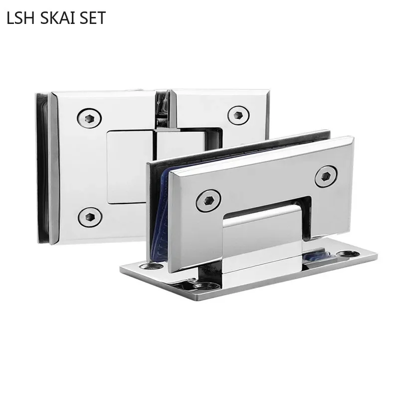 304 Stainless Steel Frameless Glass Door Hinge 90/135/180 Degrees Bathroom Folding Glass Clamp Furniture Cabinet Door Hinges
304 Stainless Steel Frameless Glass Door Hinge 90/135/180 Degrees Bathroom Folding Glass Clamp Furniture Cabinet Door Hinges