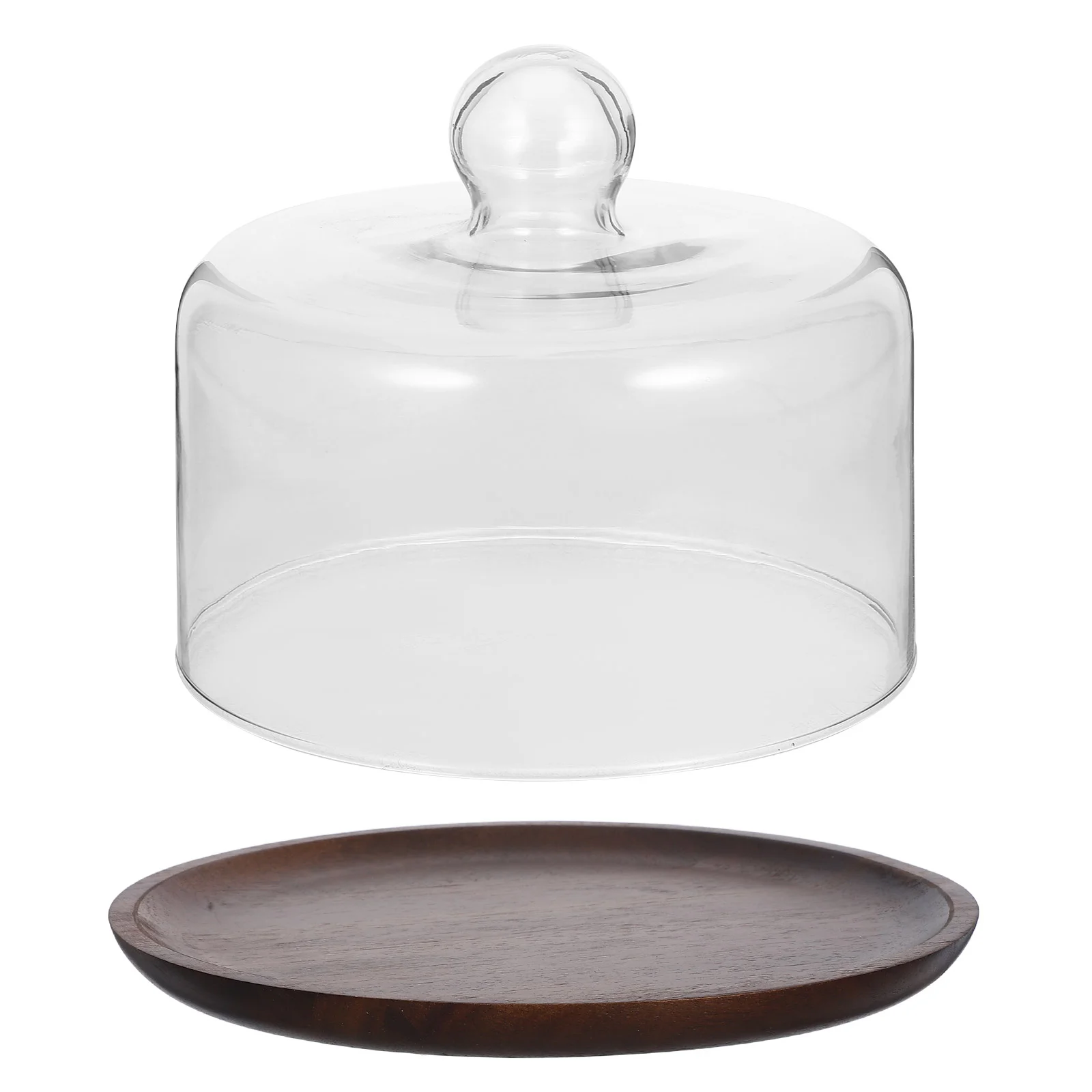 Entrance Cake Stand Glass Cover Dessert Display Stands Dome Clear Displaying Tray + Wood
Entrance Cake Stand Glass Cover Dessert Display Stands Dome Clear Displaying Tray + Wood
