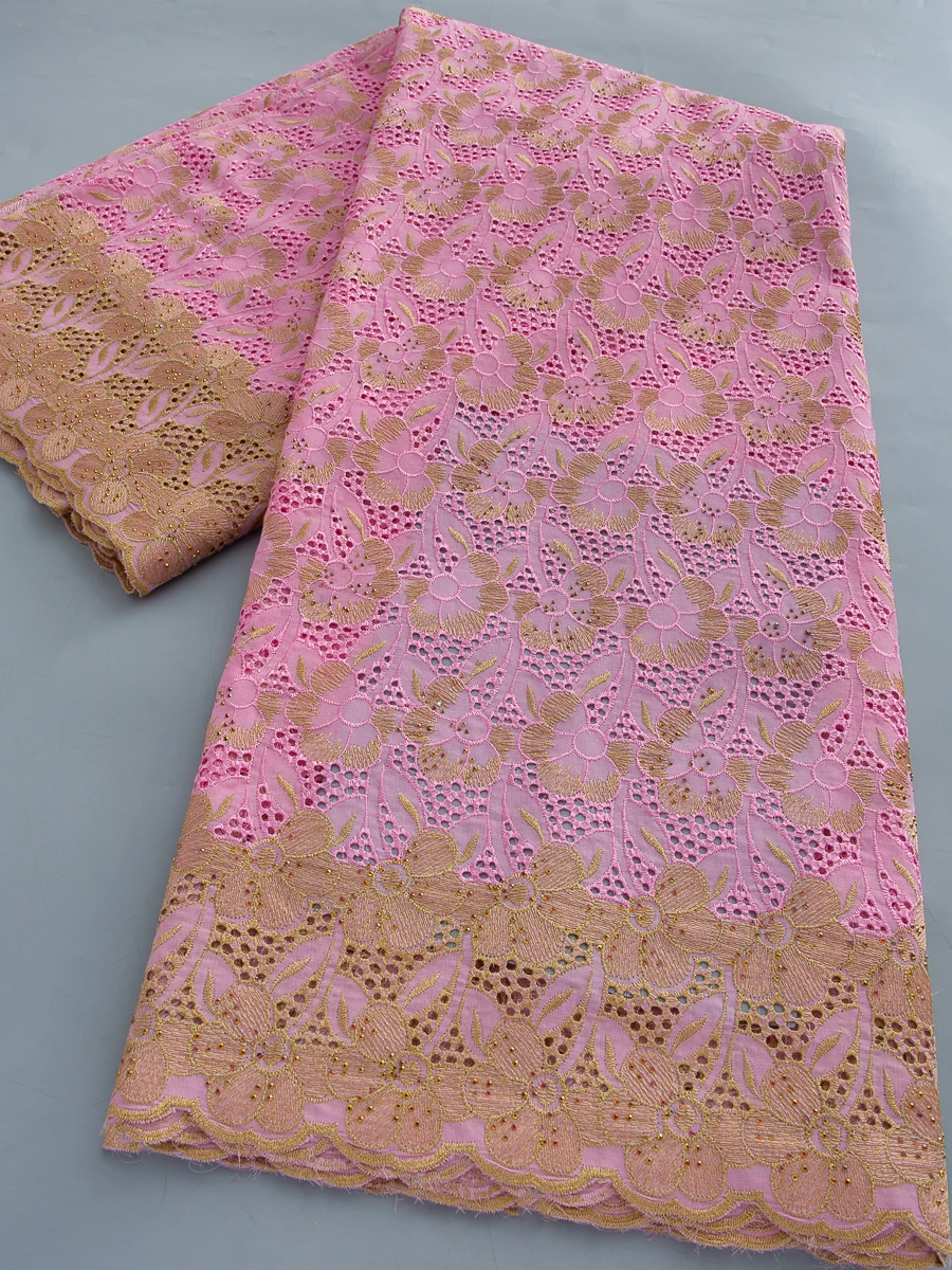 African Lace Fabric 2026 Newest Cotton Lace Fabric High Quality Swiss Voile Lace Fabric Stones for Sewing Party Dress 5yards4793
African Lace Fabric 2026 Newest Cotton Lace Fabric High Quality Swiss Voile Lace Fabric Stones for Sewing Party Dress 5yards4793