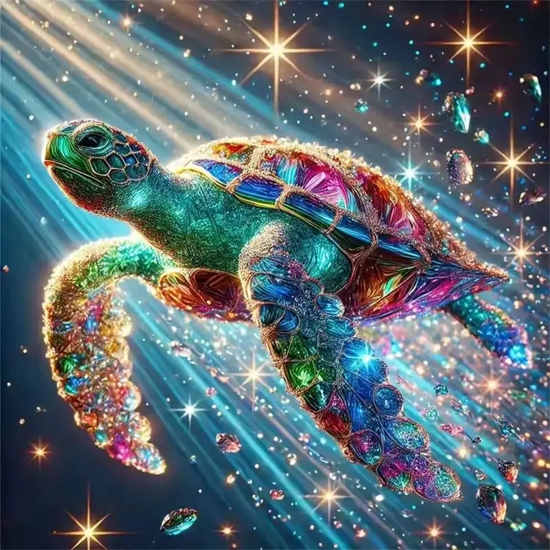 CHENISTORY Full Square Diamond Painting Turtle Animals 5D DIY Diamond Embroidery Mosaic Art Home Decorations
CHENISTORY Full Square Diamond Painting Turtle Animals 5D DIY Diamond Embroidery Mosaic Art Home Decorations