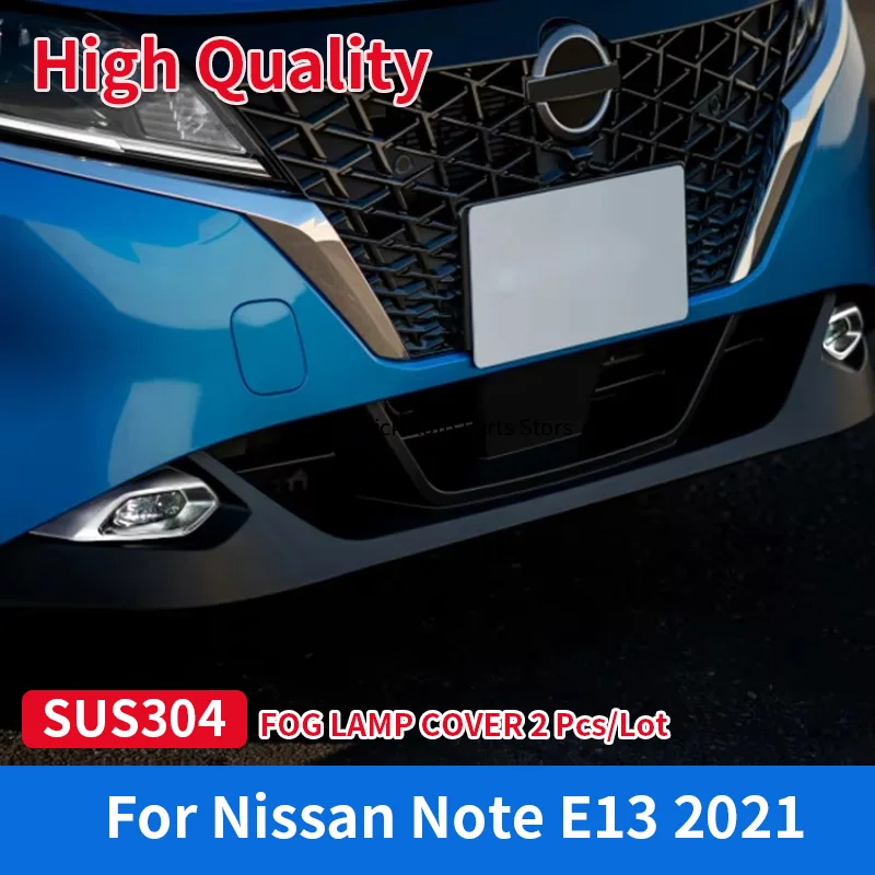 2 PCS High Quality Car Styling ABS Chrome Front Fog Light Trim Lamp Cover for Note E13 2021 External Accessories
2 PCS High Quality Car Styling ABS Chrome Front Fog Light Trim Lamp Cover for Note E13 2021 External Accessories