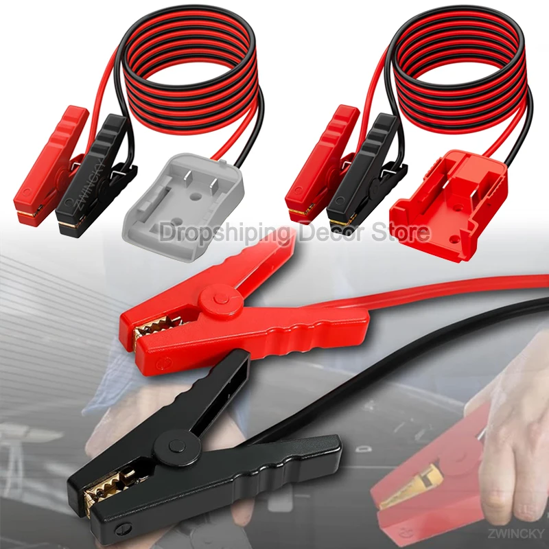 Car Battery Igniter Automotive Emergency Power Kit for Makita/Dewal/Milwaukee/Ryobi 18V Battery Jumper Starter Jump Kit Tool
Car Battery Igniter Automotive Emergency Power Kit for Makita/Dewal/Milwaukee/Ryobi 18V Battery Jumper Starter Jump Kit Tool