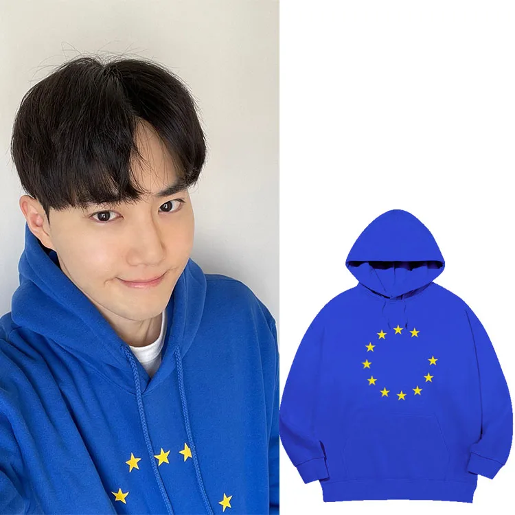 Толстовка SUHO Jin Jun Min из чистого хлопка с флисовой подкладкой, свободного кроя, с принтом, мужская, повседневная, удобная, весна-осень-зима
Толстовка SUHO Jin Jun Min из чистого хлопка с флисовой подкладкой, свободного кроя, с принтом, мужская, повседневная, удобная, весна-осень-зима
