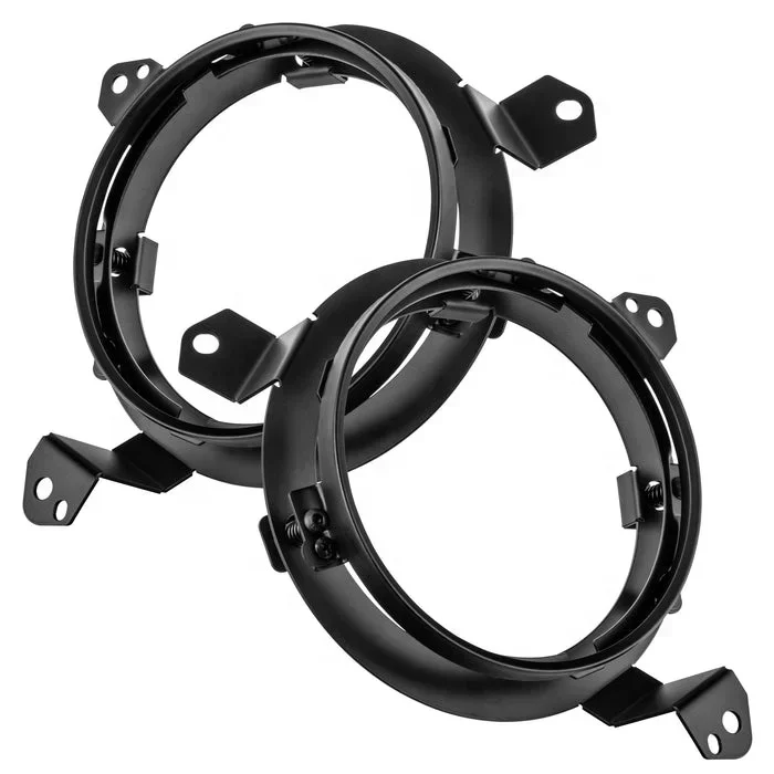 ApolloPLUSBEAM Headlight Mounting Bracket Aluminium Alloy Adjustable 7 Round Inch Replacement Adapter Ring For Wrangler JL JLU
ApolloPLUSBEAM Headlight Mounting Bracket Aluminium Alloy Adjustable 7 Round Inch Replacement Adapter Ring For Wrangler JL JLU