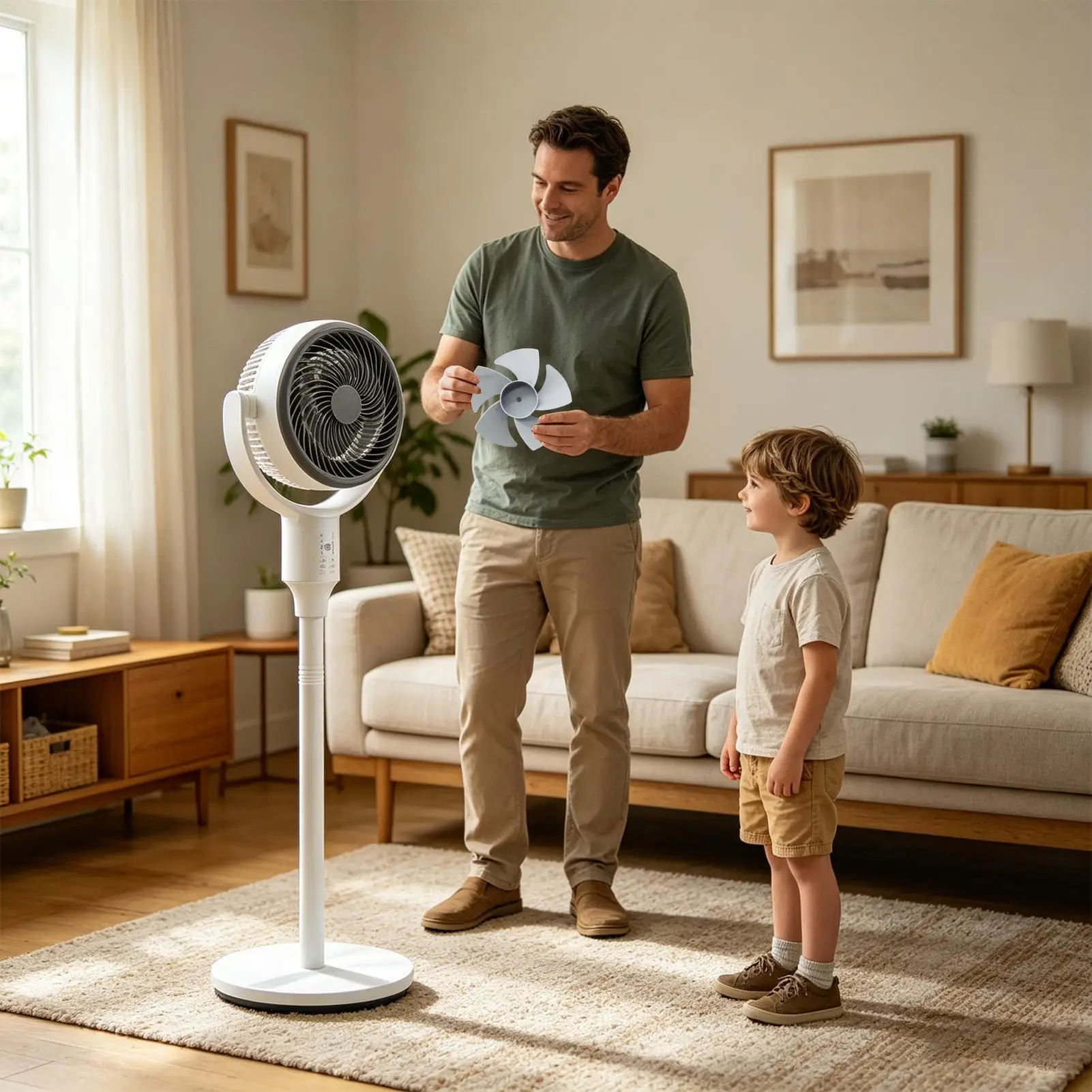 Fan Leaves Replacement Easy Install High Strength Summer Appliance Part Desk Fan Replacement Parts For Living Room Bedroom
Fan Leaves Replacement Easy Install High Strength Summer Appliance Part Desk Fan Replacement Parts For Living Room Bedroom