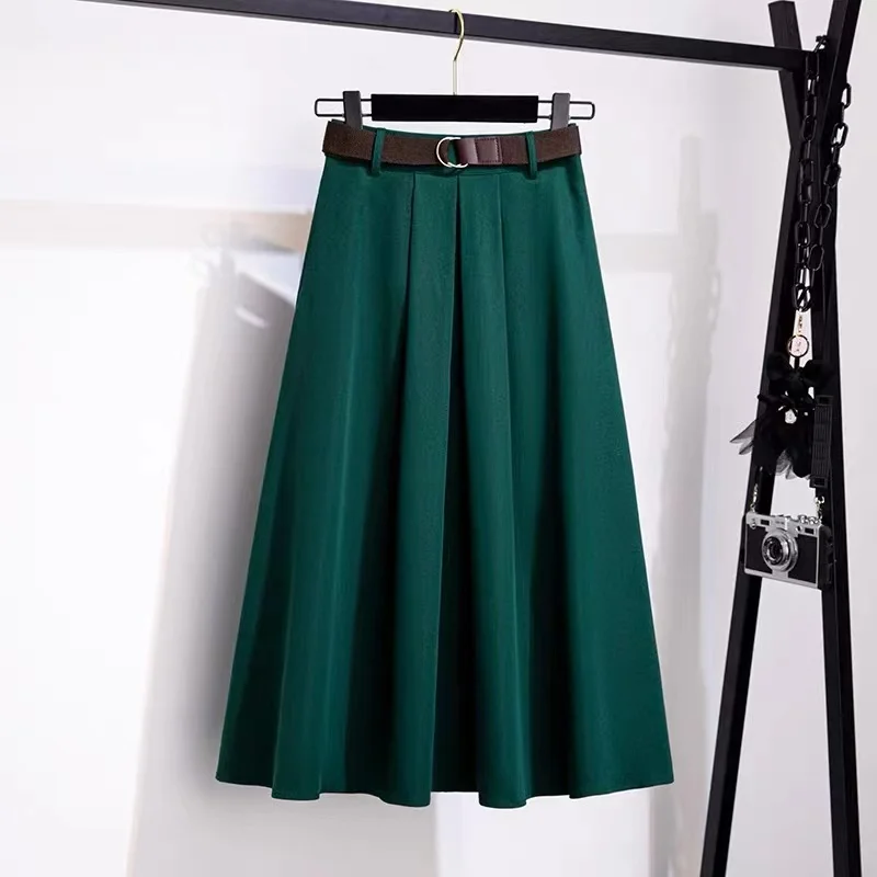plus Size A-Line Skirt High Waist Pleated Conceals Hip Slimming Commute Sle Summer New plus Size Women's Skirts
plus Size A-Line Skirt High Waist Pleated Conceals Hip Slimming Commute Sle Summer New plus Size Women's Skirts