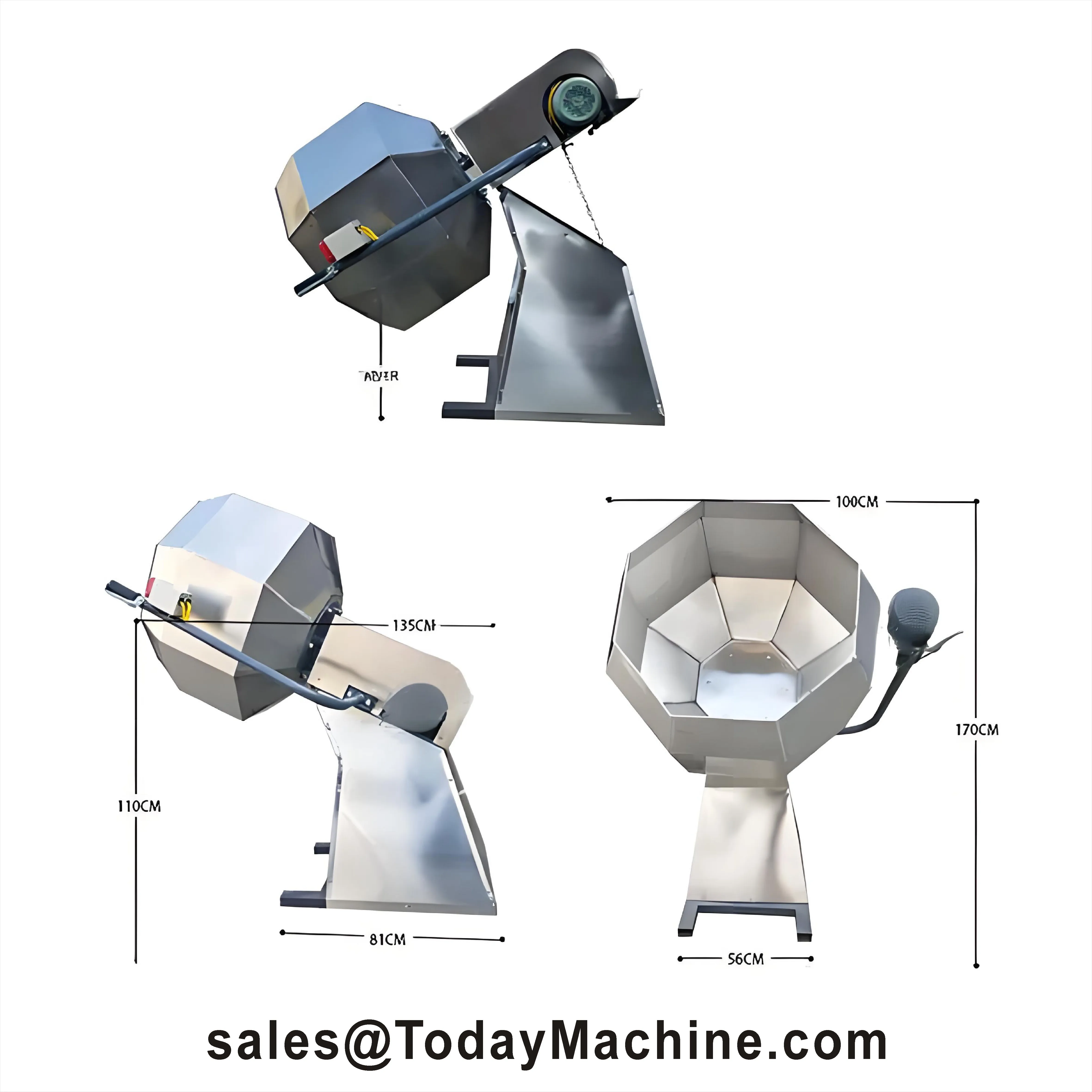 Восьмиугольный смеситель Миксер для арахисового покрытия
Восьмиугольный смеситель Миксер для арахисового покрытия