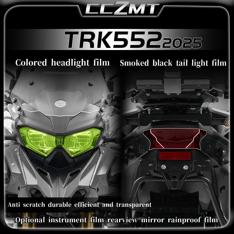 For Benelli TRK 552 X 552X TRK552X TRK552 2025 Headlight Film Taillight Instrument Panel Film Protective Stickers Accessories
For Benelli TRK 552 X 552X TRK552X TRK552 2025 Headlight Film Taillight Instrument Panel Film Protective Stickers Accessories