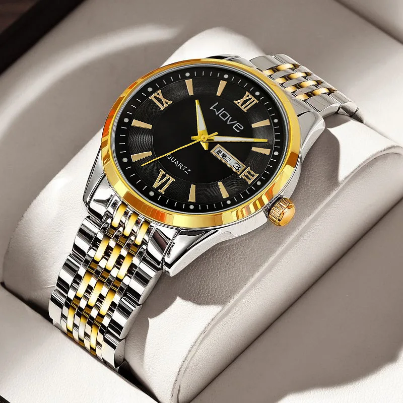 UTHAI Men's Watch High End Calendar Luminous Steel Wristband Fashion Trend Classic Business Quartz Watch Clock Gift
UTHAI Men's Watch High End Calendar Luminous Steel Wristband Fashion Trend Classic Business Quartz Watch Clock Gift