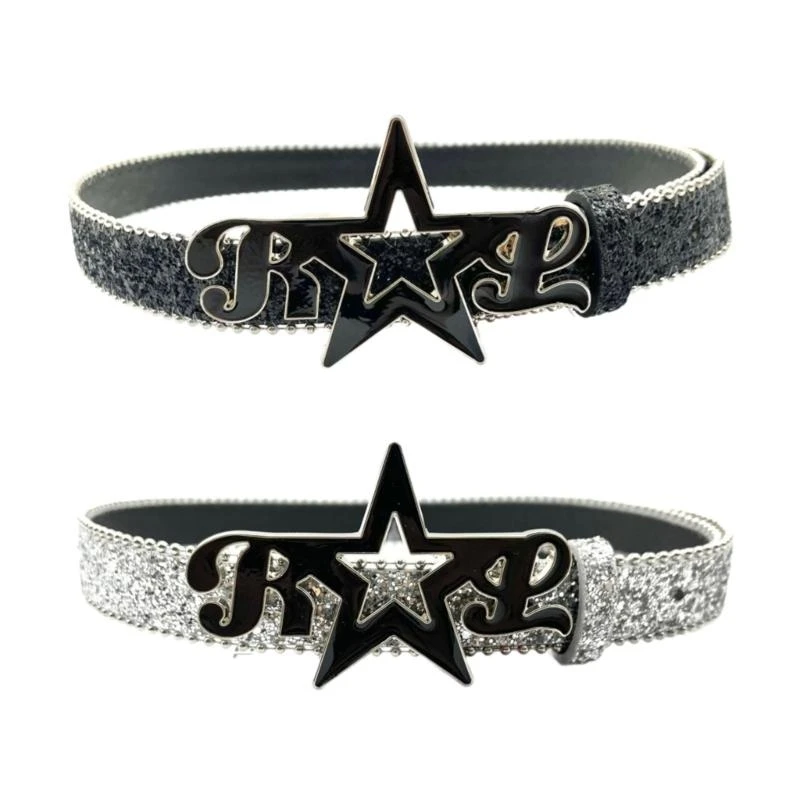Adult Waist Belt with Star Buckle for Dress Waist Belt Adjust Length Full Sequins Waist Belt Female Delicate Belt Y166
Adult Waist Belt with Star Buckle for Dress Waist Belt Adjust Length Full Sequins Waist Belt Female Delicate Belt Y166